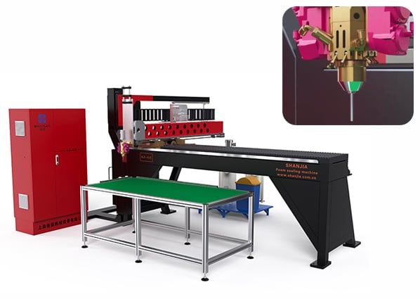 Máquina de aplicação de vedante de poliuretano (5-30 mm)