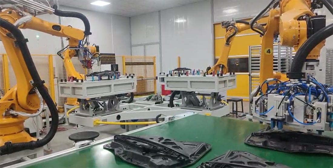 Linha automática de vedação (gasketing)