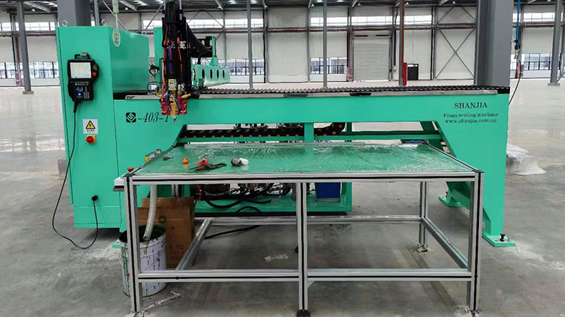 Máquina de aplicação de vedante de poliuretano