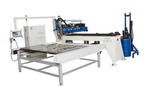 Mesa shuttle automática